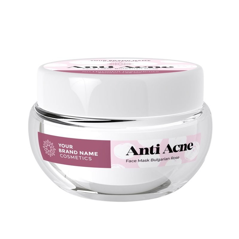 Anti Acne Face Mask Bulgarian Rose 50ml scaled 4