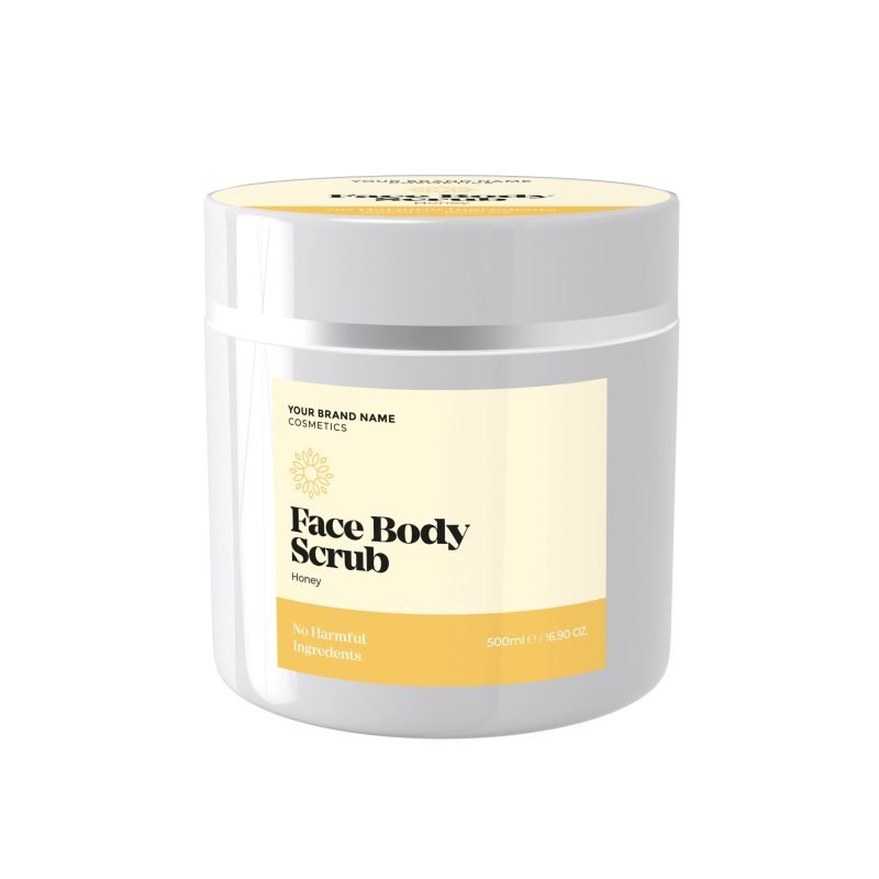 face body scrub honey scaled 5