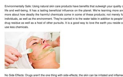 the benefits of using natural cosmetics