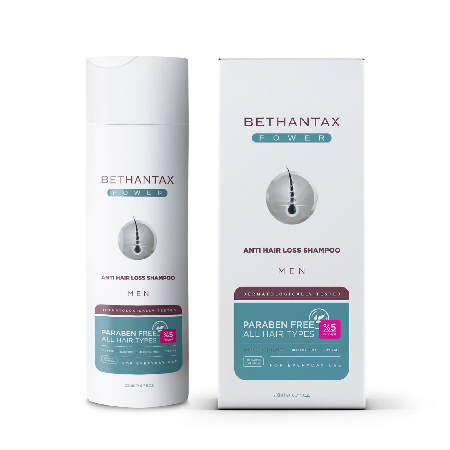 Bethantax Power Shampoo anti-caduta dei capelli