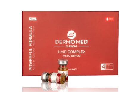 Dermo Med Clinical Hair Complex Meso Serum+Dermaroller Set 10*6 ml