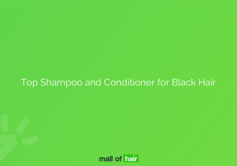 Shampooing et après-shampooing pour cheveux noirs