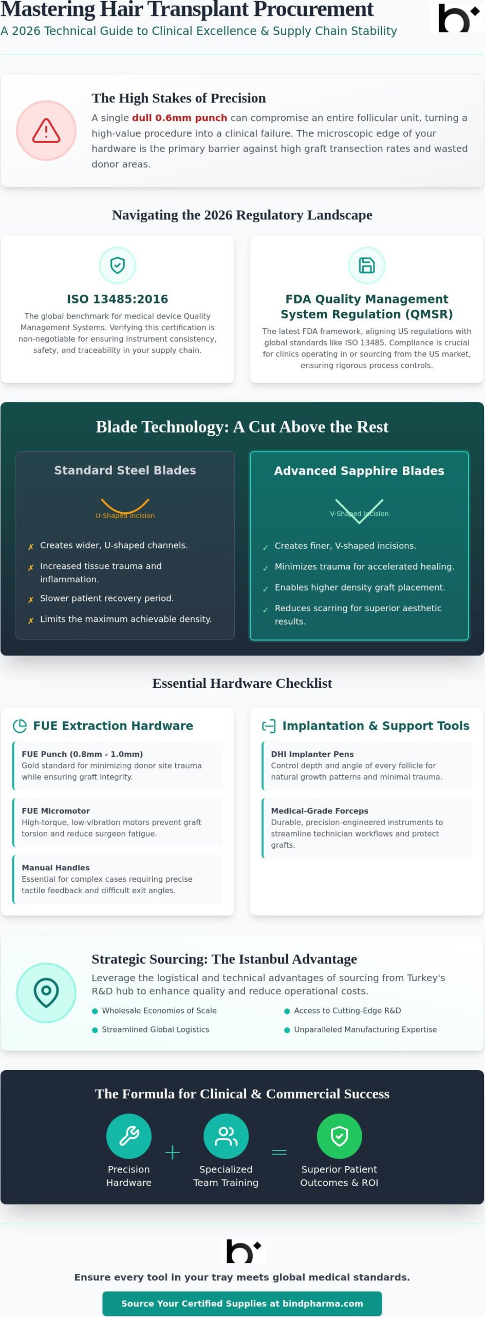 Comprehensive Guide to Sourcing Hair Transplant Clinic Supplies in 2026