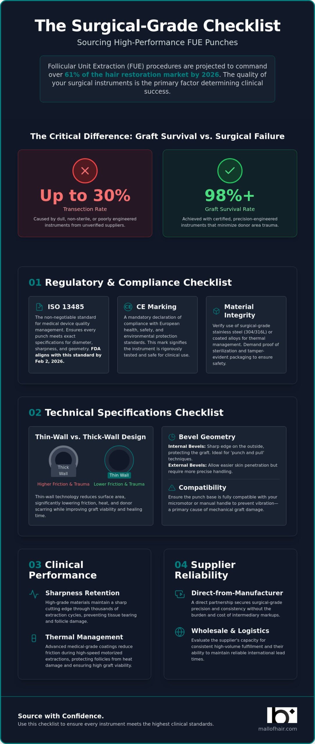 Sourcing Excellence: The 2026 Checklist to Buy FUE Punch Online